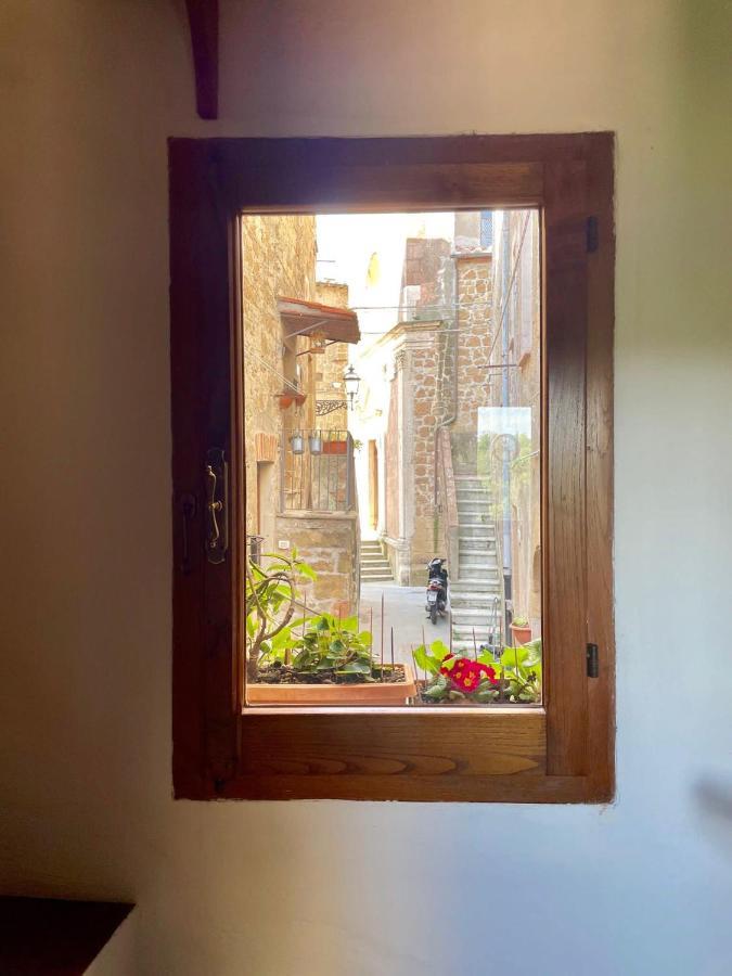 Vila Casa Vicolo Dell'Assedio Pitigliano Exteriér fotografie